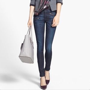 Rag & Bone Kensington Moto Zipper Skinny Jean - 29